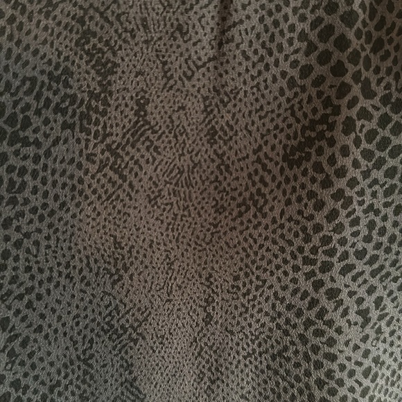 Snakeskin Print Long Sleeve Blouse - Picture 2 of 6